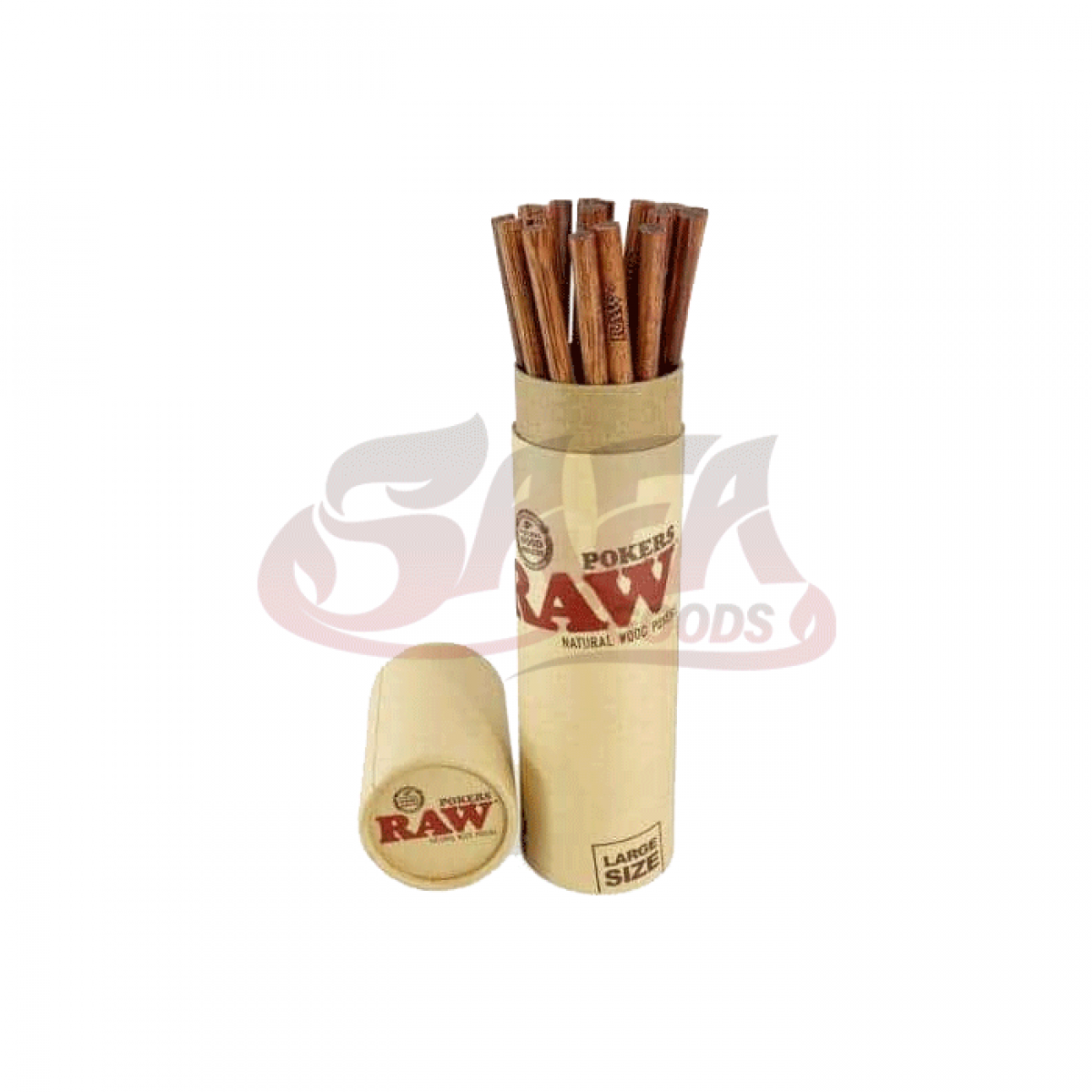 RAW Large Wooden Pokers 20PC